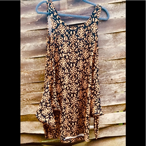 Sun Dress Black and Gold Wet Seal - Picture 4 of 4